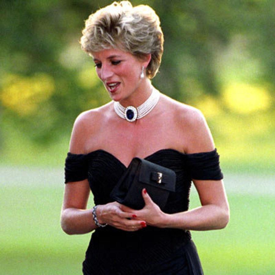 Princess Diana in a signature 1994 number. 