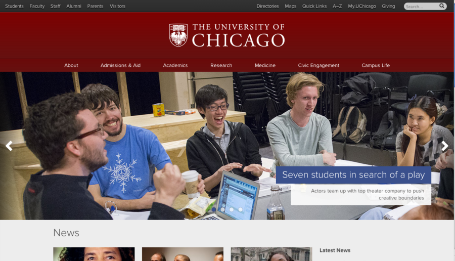 The University Web site was awarded the 2013 Webby Award and the People’s Voice Award for best Web site in the School/University category.