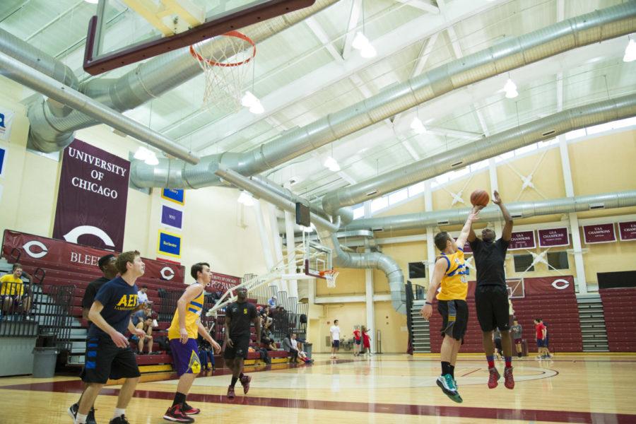 The Maroon Veterans Alliance hosted a Points for Patriots tournament last Sunday at the Ratner Athletics Center. The three-on-three charity basketball game was attended by over 150 people.