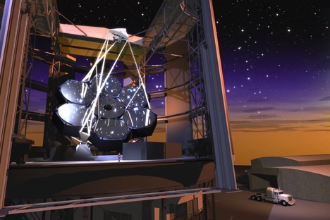 The Giant Magellan Telescope will be located at the Las Campanas Observatory in Chile’s Atacama Desert.