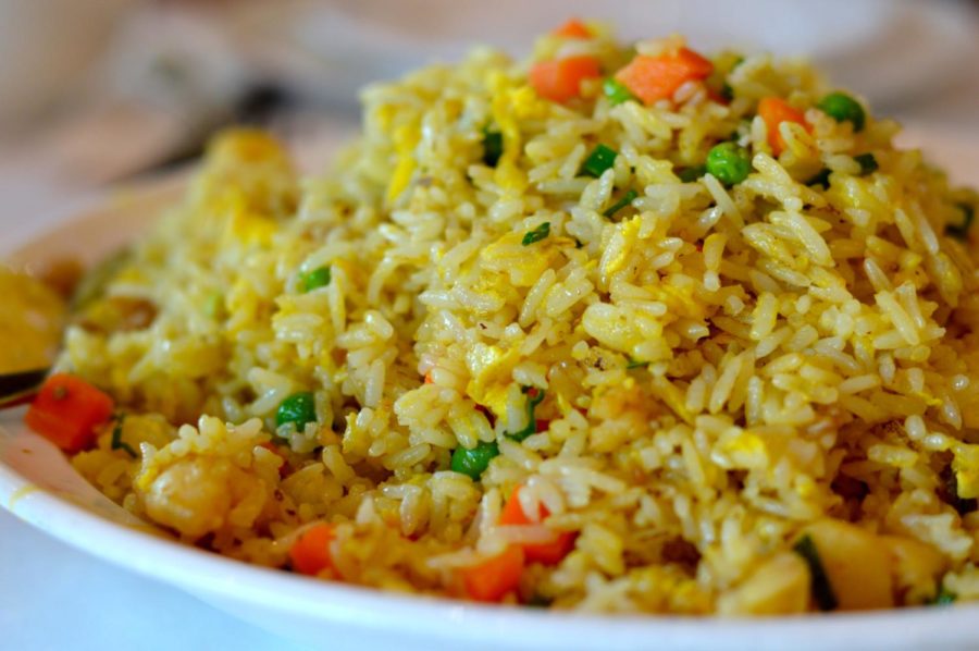 Cais chicken and fish fried rice packs a salty surprise.