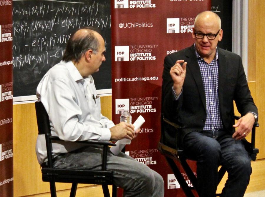 David Axelrod in conversation with John Heilemann, co-managing editor of Bloomberg Politics.