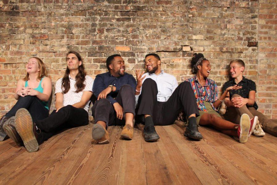 From left to right: Molly Ruthenberg, Sam Taylor, Aadam Keeley, Terrence Carey, Wanjiku Kairu, Shannon Noll comprise the cast of Trigger, the Revivals first sketch comedy revue.