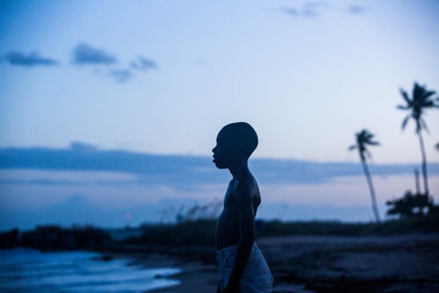 A still from Moonlight, directed by Barry Jenkins and based on a play by Tarell Alvin McCraney.