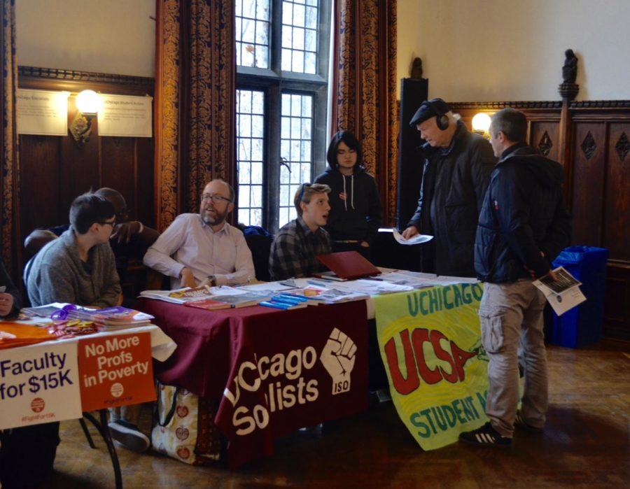 RSOs and off-campus organizations held booths at the Re:action event.