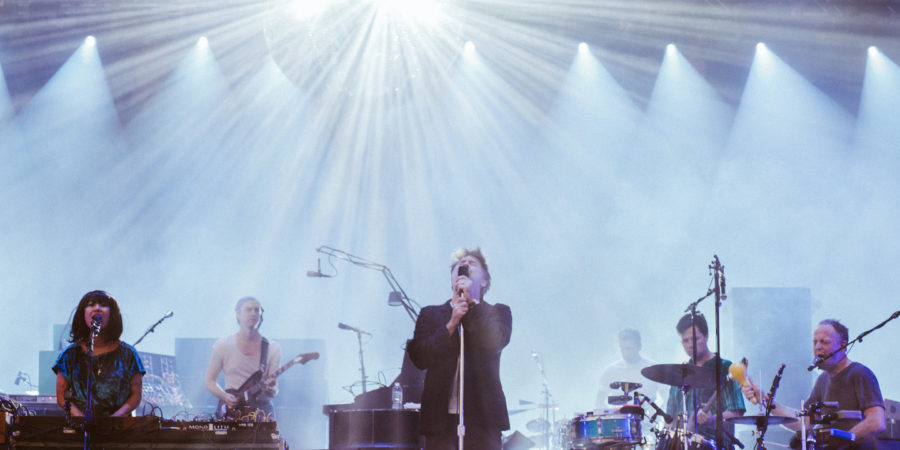 LCD Soundsystem performed at Pitchfork Music Festival on Friday, July 14, 2017.