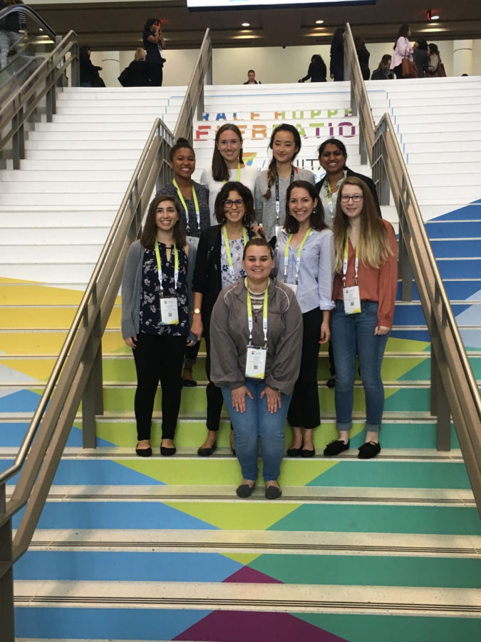 Nine university students spent three days in Orlando, Florida, meeting top female tech industry professionals.