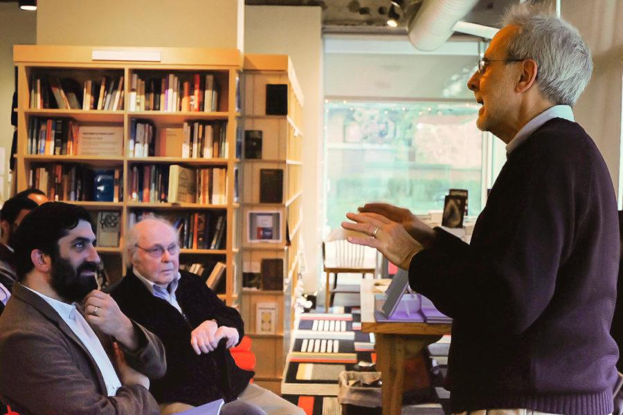 At an event last year, the Co-Ops current director listens to Jack Cella, his predecessor discuss the Co-Ops history.