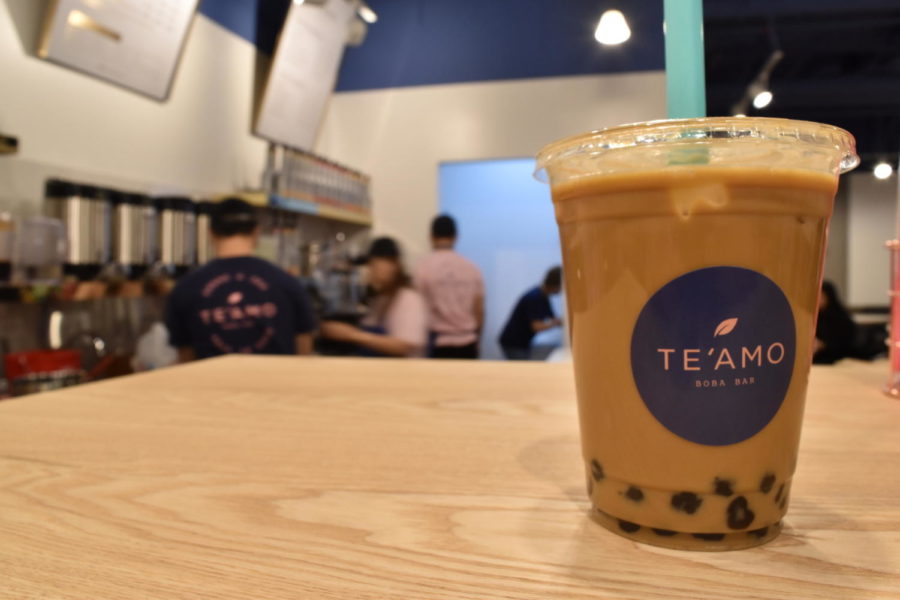 A busy day for Te Amo, Campus Norths new boba café, since hosting a soft opening on Tuesday.