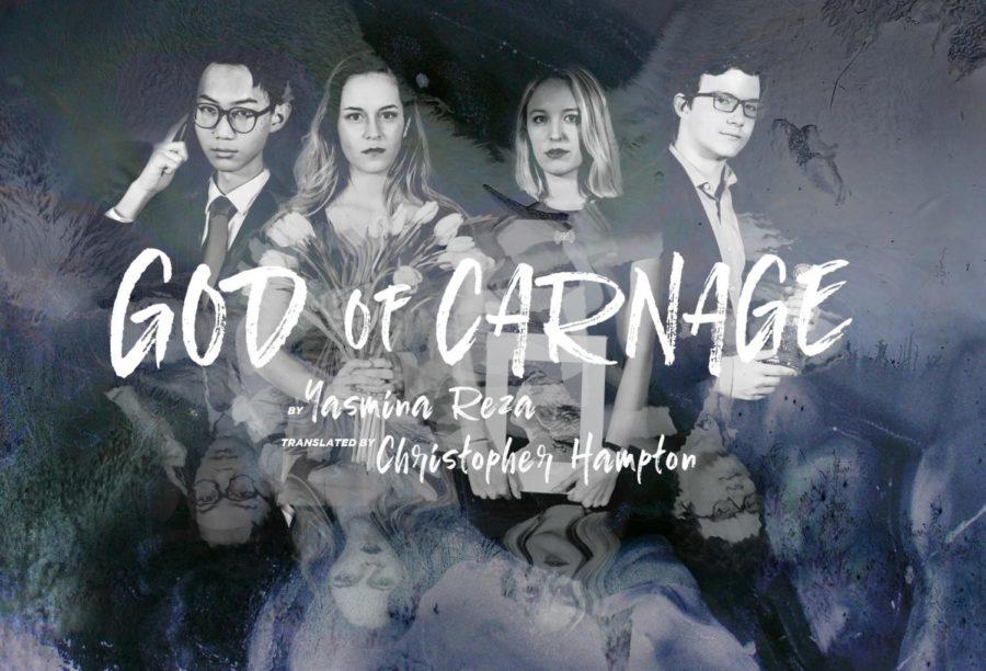 The cast of God of Carnage.