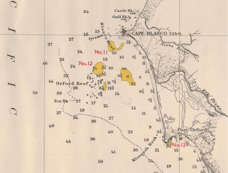 The University of Chicago Library digitized maps over a century old that documented kelp forest populations.