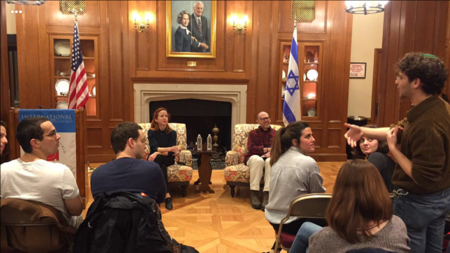 Shaffirs talk was sponsored by UChicago Hillel, J Street, and the University of Chicago Alliance with Israel.