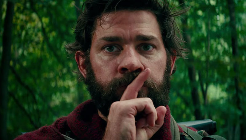 John Krasinski stars in the film, which demands that characters approach any noise with the utmost caution.