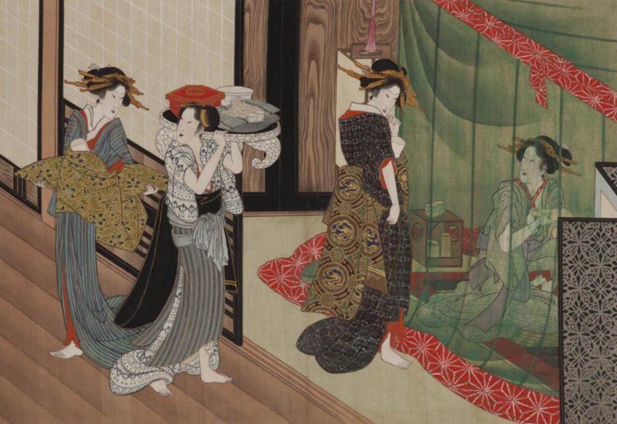 A+painting+from+One+Hundred+Looks+of+Various+Women%2C+1816%2C+by+Utagawa+Toyokuni