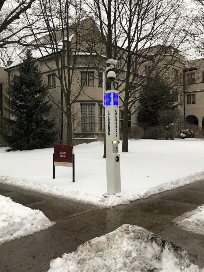 Security officers normally stationed at street-corner emergency phones will not stand at their posts on Tuesday and Wednesday nights, as temperatures drop to dangerous lows.
