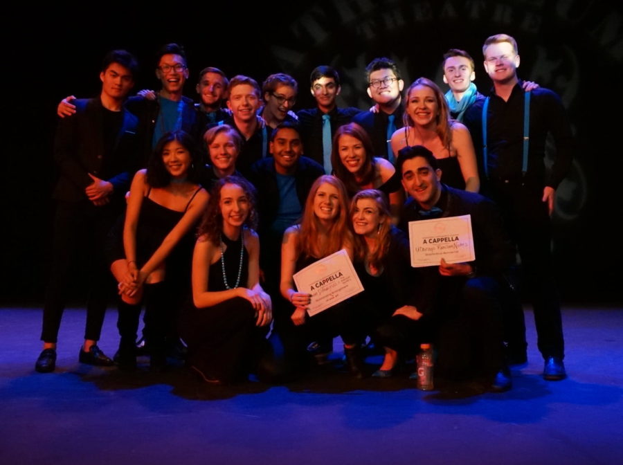The Ransom Notes place second at the ICCA Great Lakes Quarterfinals, January 2019.