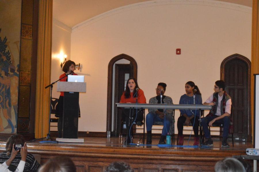 A panel of students and alumni discussed the Universitys Title IX policy.