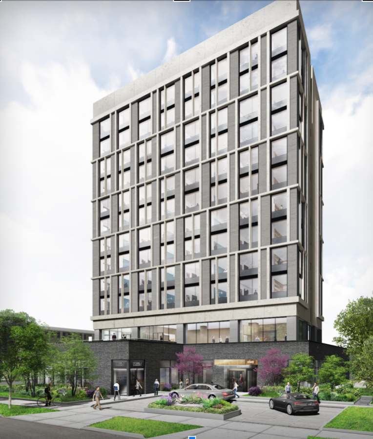 A new rendering of the Study Hotel was released this week.