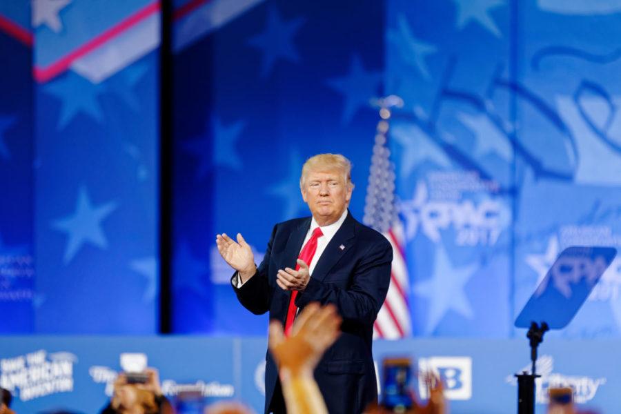 President+Trump+on+stage+at+CPAC+in+2017.
