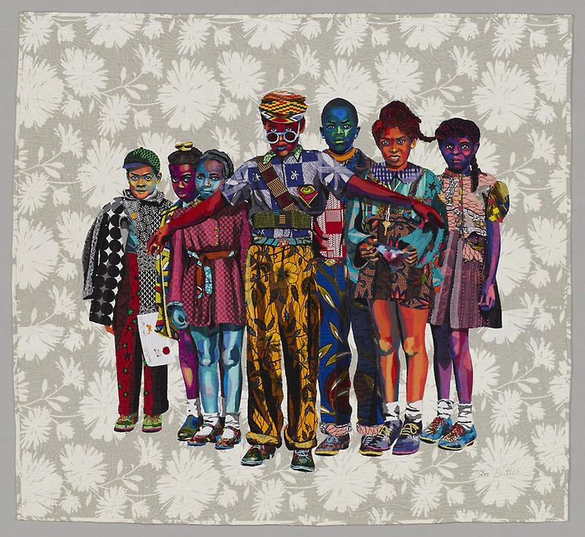 The Safety Patrol by Bisa Butler is one of the Art Institutes newest acquisitions.
