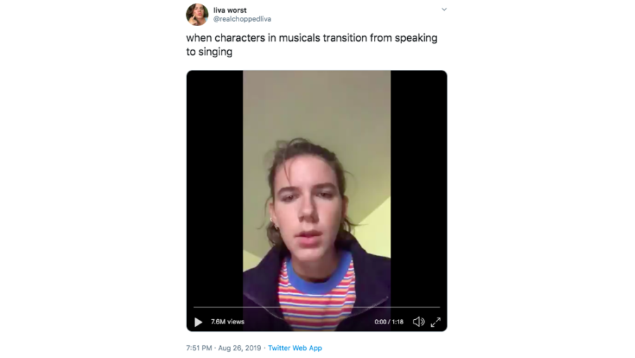 Liva Pierces viral video on musical transitions.
