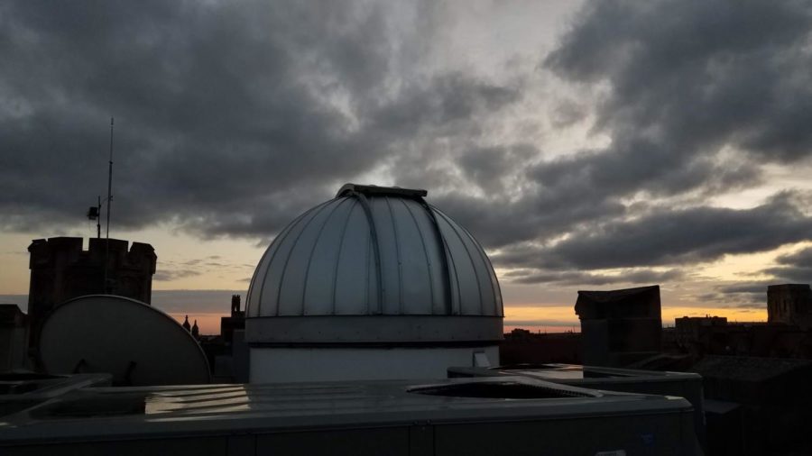 The Dome on the roof of Ryerson Laboratory.