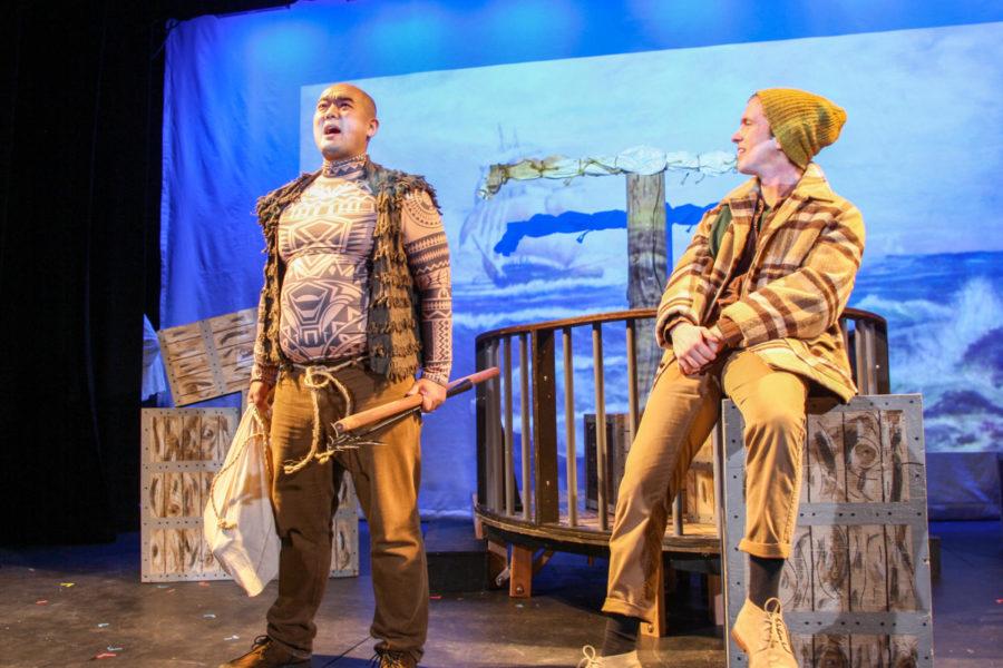 Peter Ruger and Nate Hall in Moby Dick – A Musical, part of the 6th
annual Chicago Musical Theatre Festival.