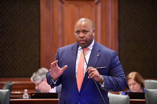 Kam Buckner is a member of the Illinois House of Representatives from the 26th district.