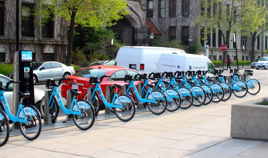 Divvy installed eight new stations around Hyde Park in the spring, offering discounts to University students who purchase annual bike memberships.