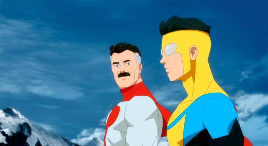 Invincible purposely sets up superhero tropes only to subvert them in creative and gory ways.