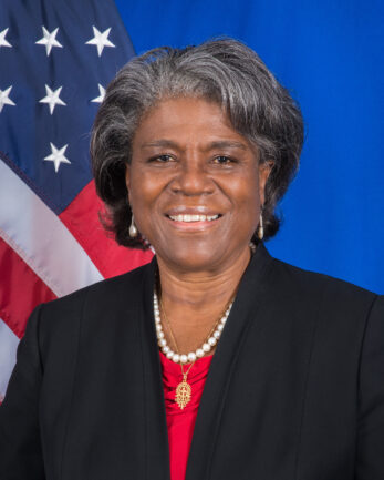 Ambassador Linda Thomas-Greenfield.