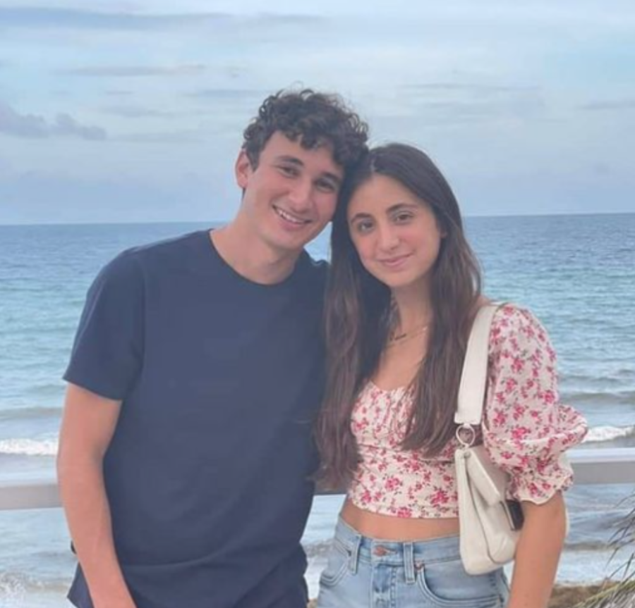 Rising fourth-year Ilan Naibryf and his girlfriend, Deborah Berezdivin.