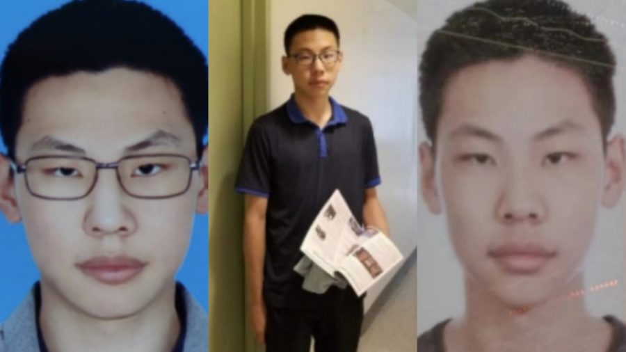 The missing student, Diwen Fan, is five feet, eight inches tall; weighs 154 pounds; and has black hair.