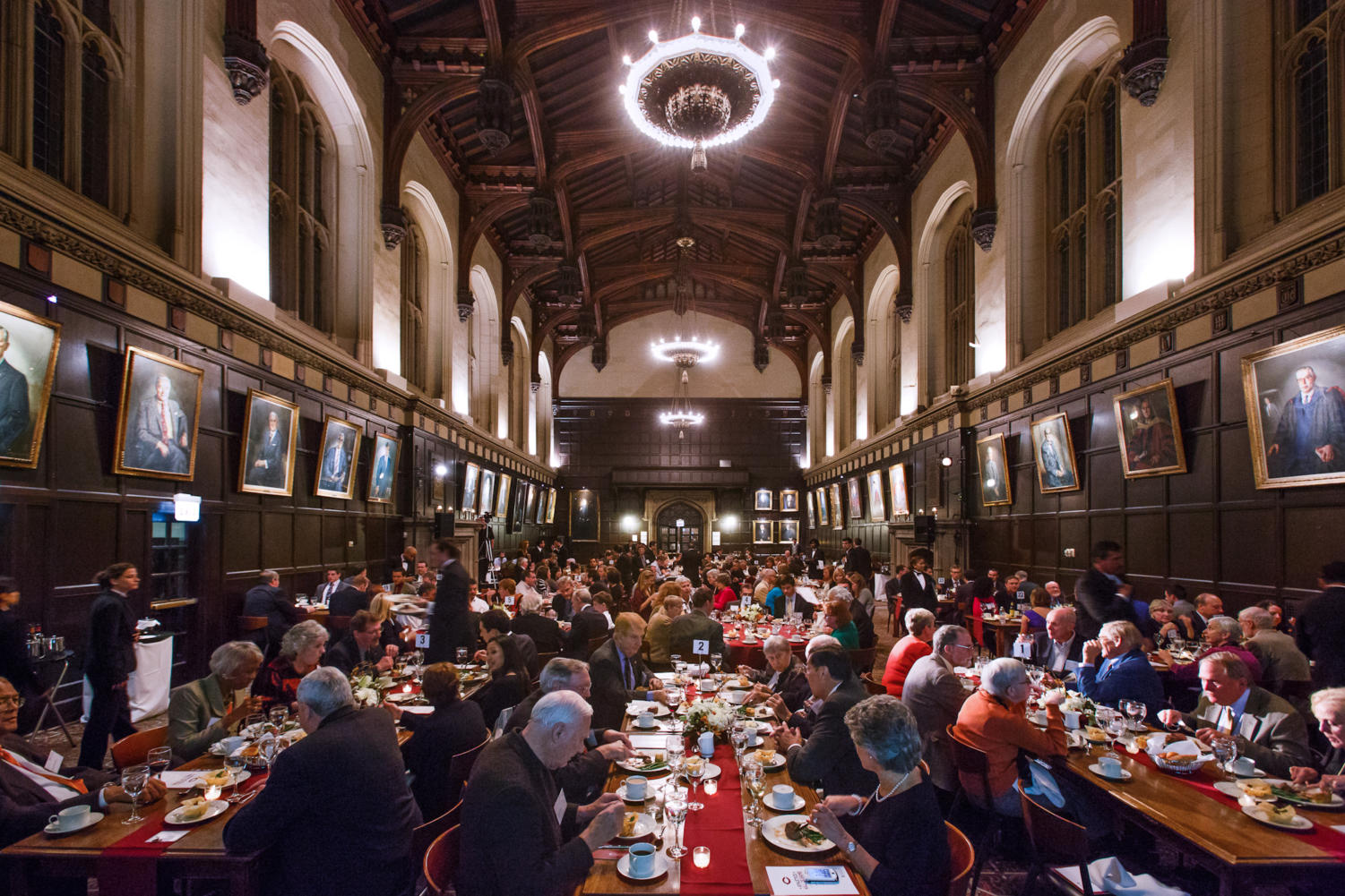 The University of Chicago celebrates the 2012 Athletics Hall of Fame Induction Ceremony in Hutchinson Commons.