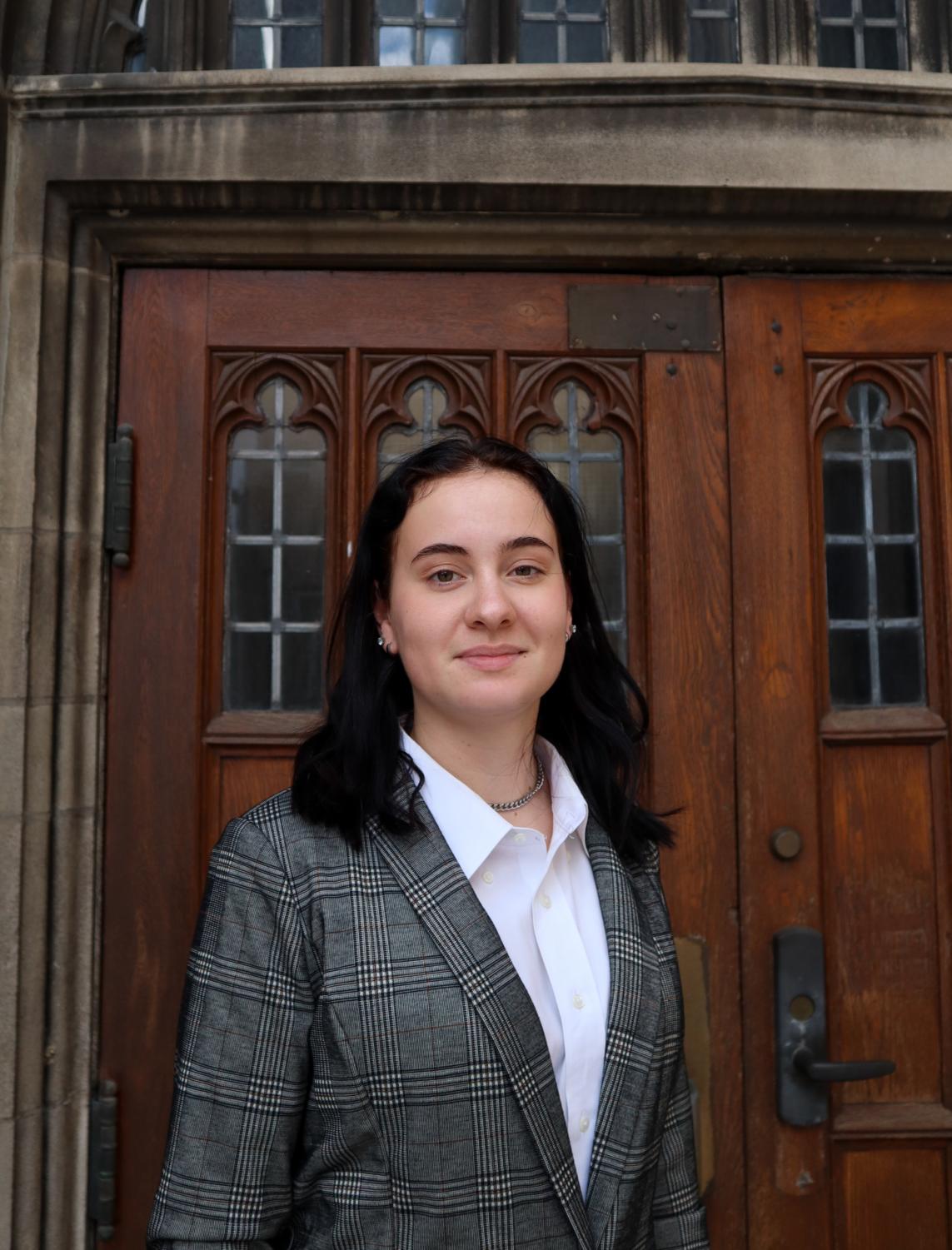 Julia Brestovitskiy, who has been on USG since her first year at the University, currently serves as the Chair of the Academic and Career Fairs Committee and the Chair of the Community Service Fund.