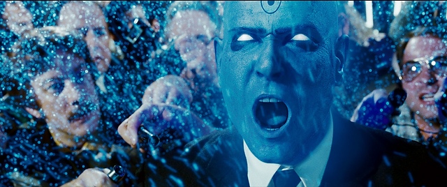 Billy Crudup as Dr. Manhattan in the action adventure movie  ÒWatchmen,Ó distributed by Warner Bros. Pictures.