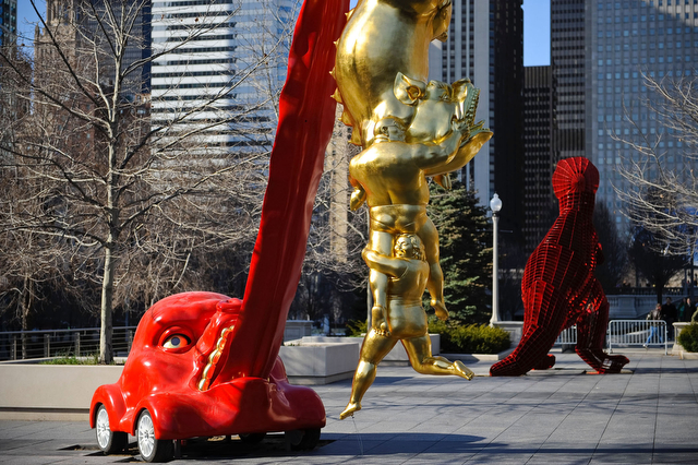 The Chicago Department of Cultural Affairs is presenting a collection of sculptures designed by contemporary Chinese artists. The sculptures will be on display in Millennium Park from April 9th to October 10th.