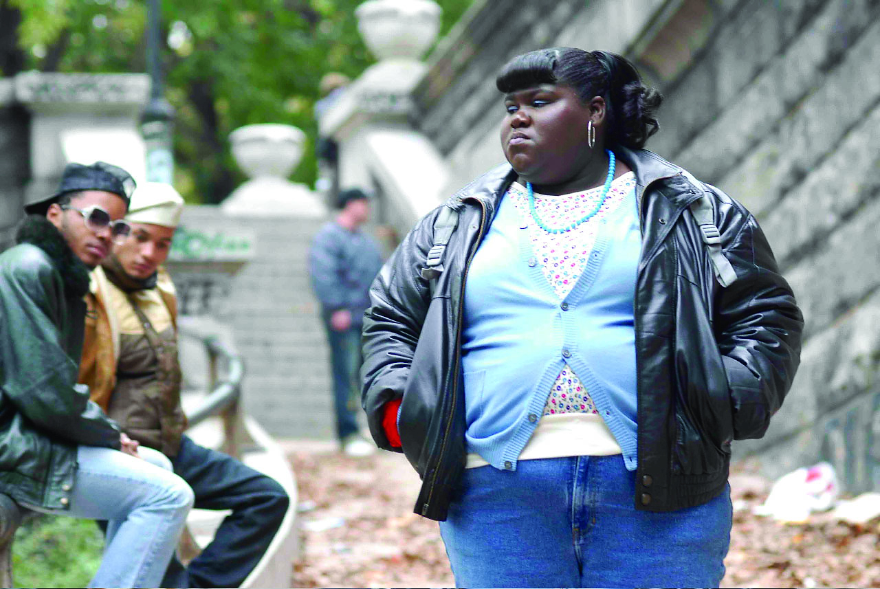 Gabourey Sidibe stars at the titular character in the film Precious.