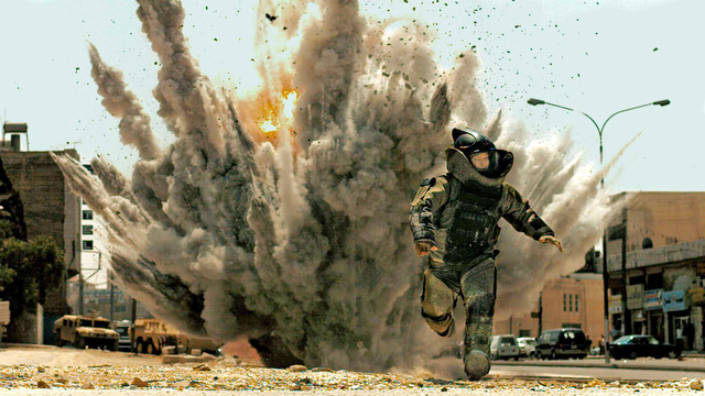 Jeremy Renner stars in The Hurt Locker.