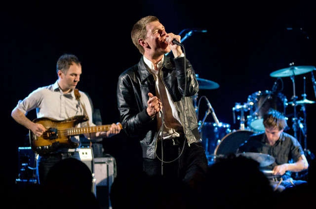 The Walkmen performs at MAB's Summer Breeze Music Festival Saturday evening at Mandel Hall.