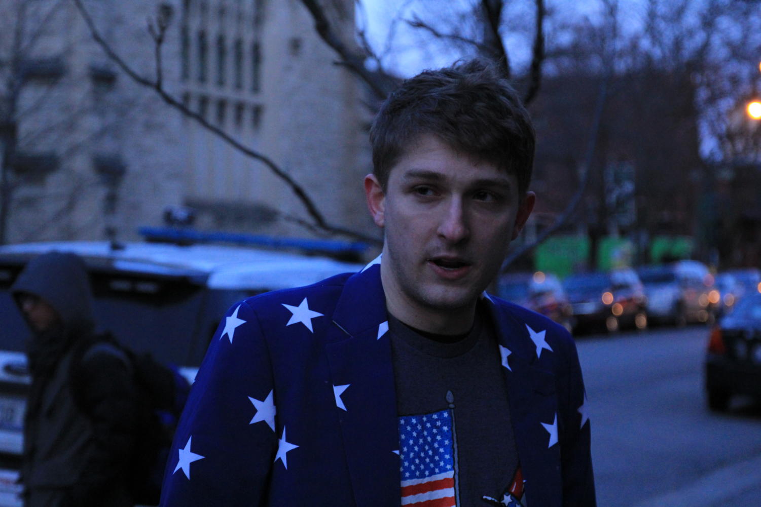 Third-year Matthew Foldi, president of the College Republicans club at the University of Chicago, talked with The Maroon.