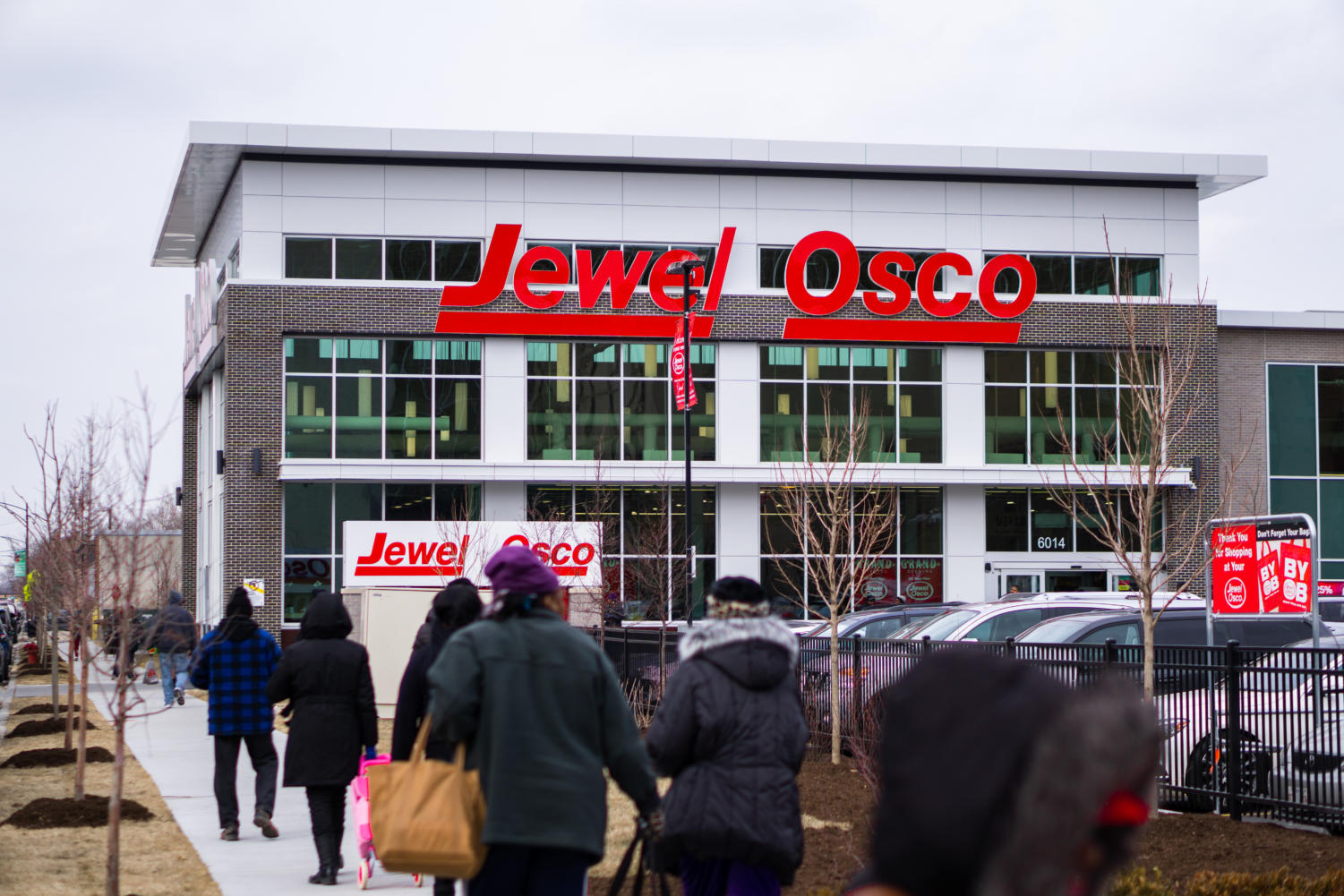 The store sits on the corner of East 61st Street and South Cottage Grove Avenue.