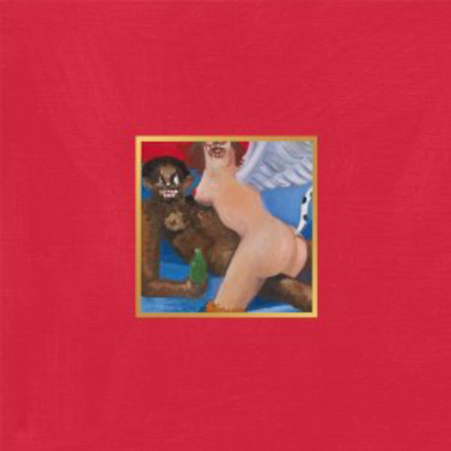 Kanye West in his fifth studio album My Beautiful Dark Twisted Fantasy.