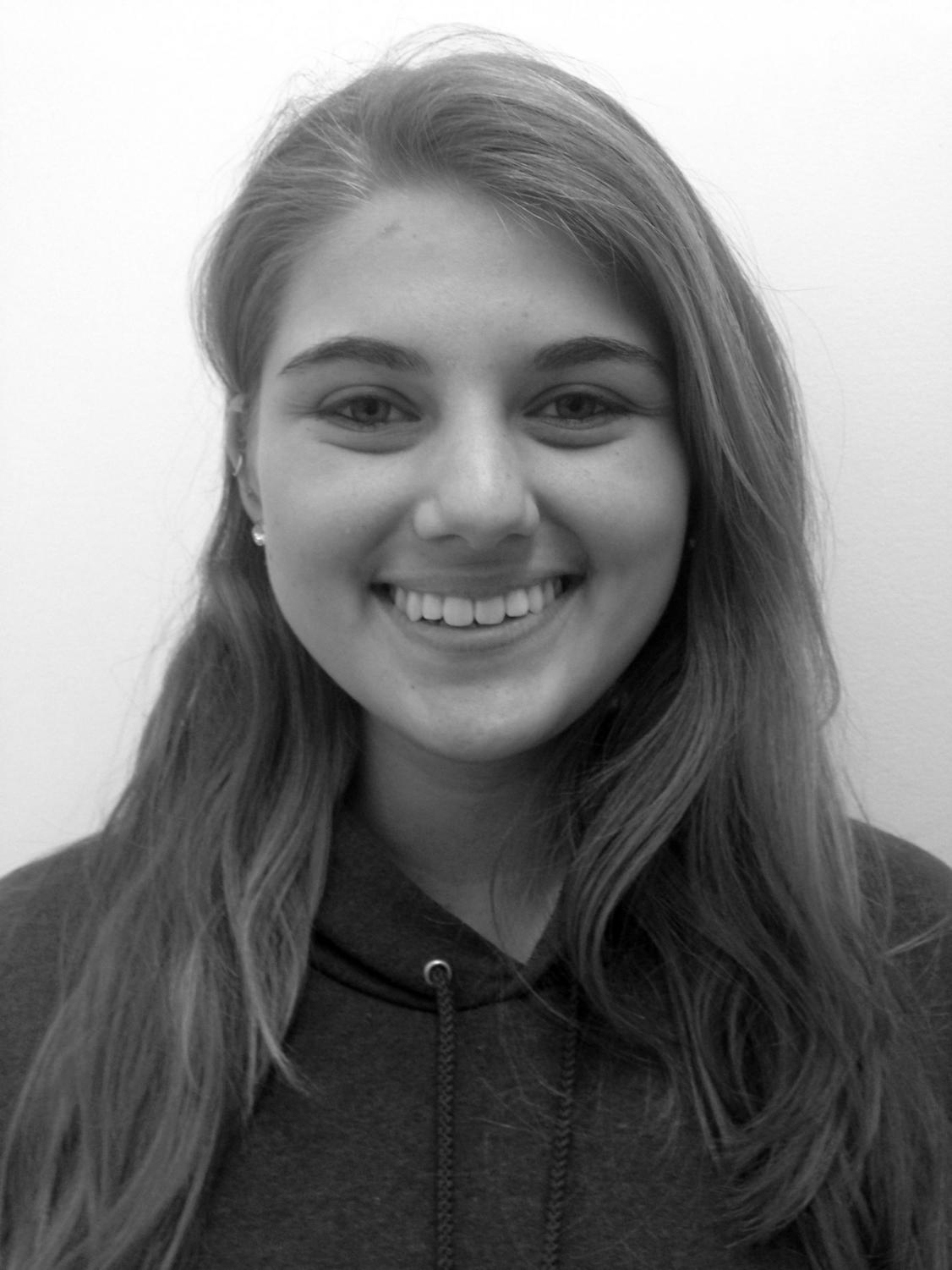 Laura Birnbaum, 2014, taken her junior year of high school in a school bathroom