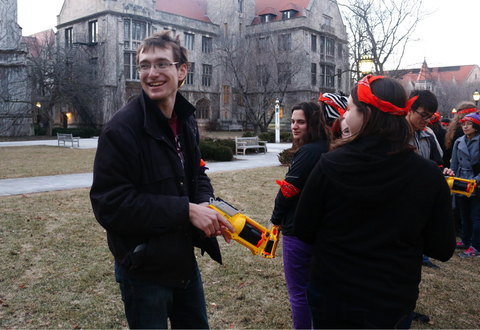 Vice President Matthew Cartier during the Saturday night flavor mission.