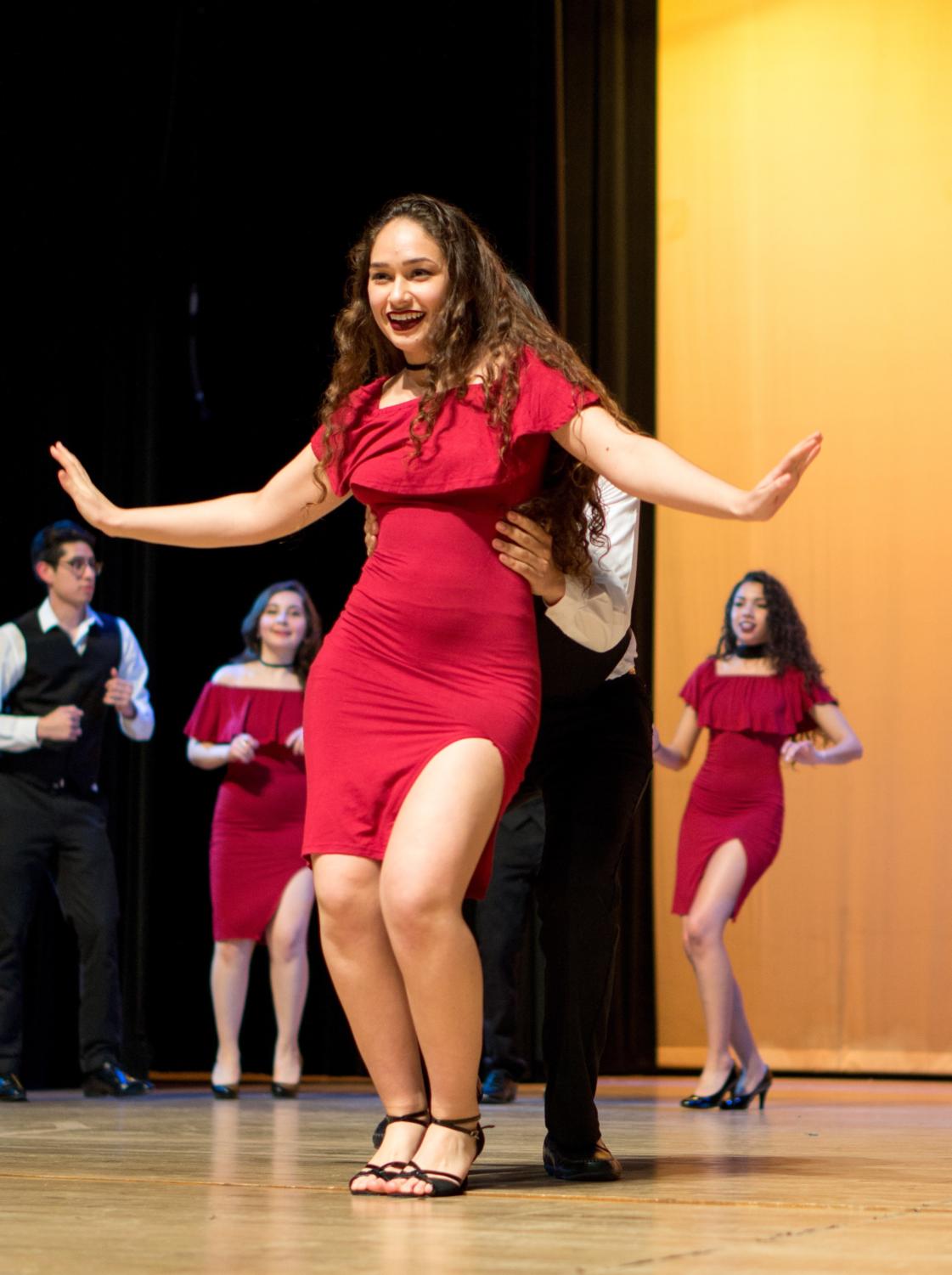 The Organization of Latin American Students (OLAS) Cultural Show features many different Latin American dance styles.