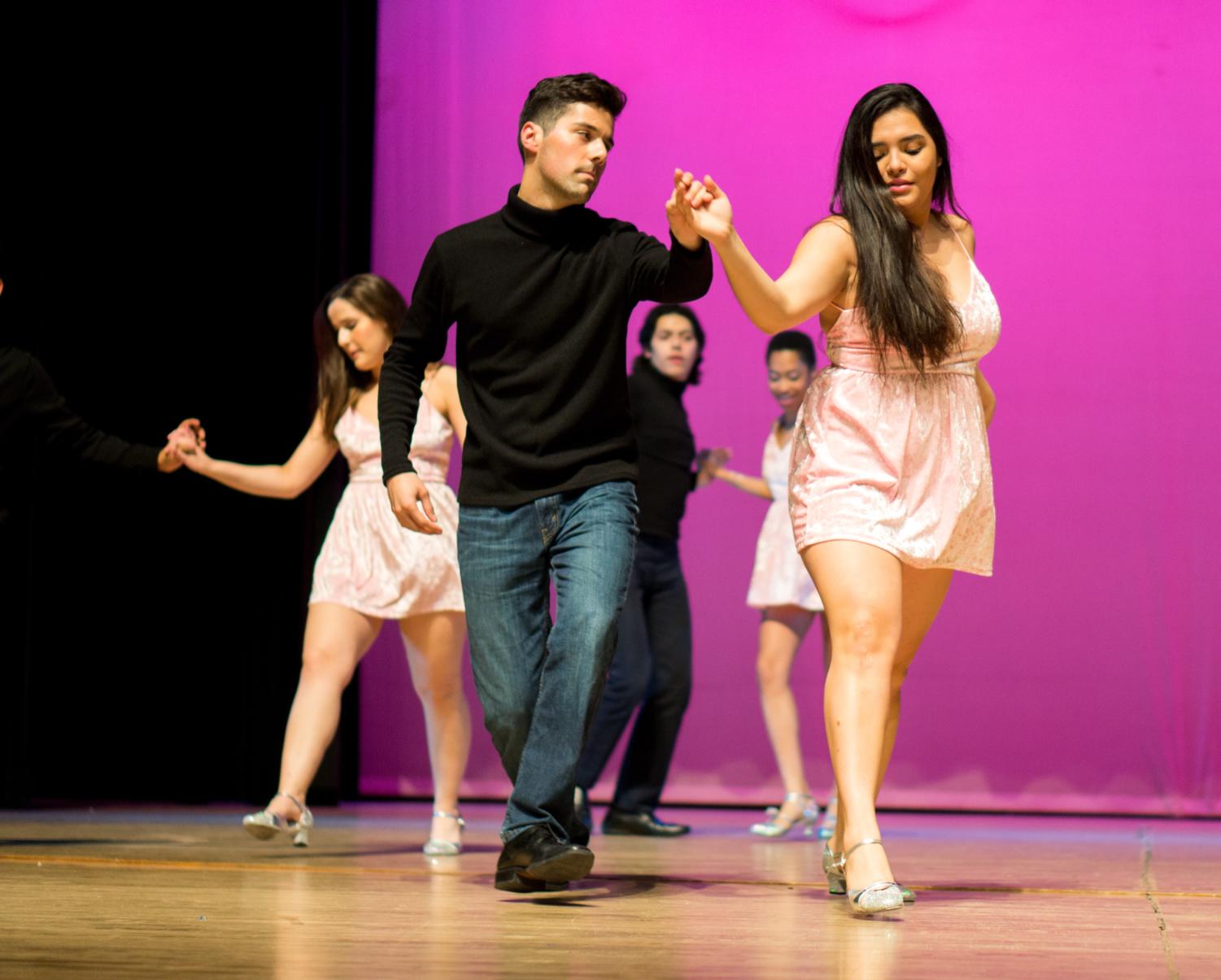 The Organization of Latin American Students (OLAS) Cultural Show features many different Latin American dance styles.