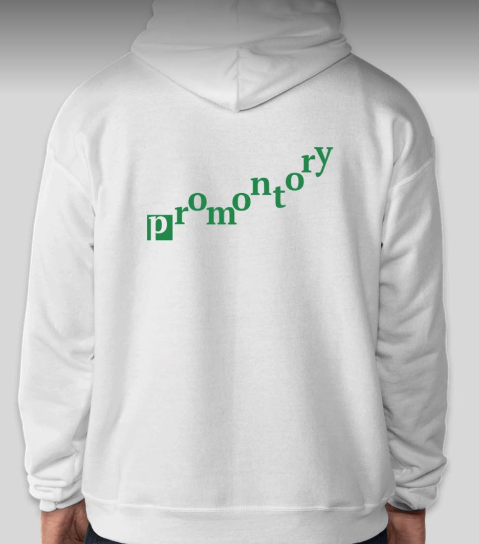 Lewis’s design for Promontory hoodies