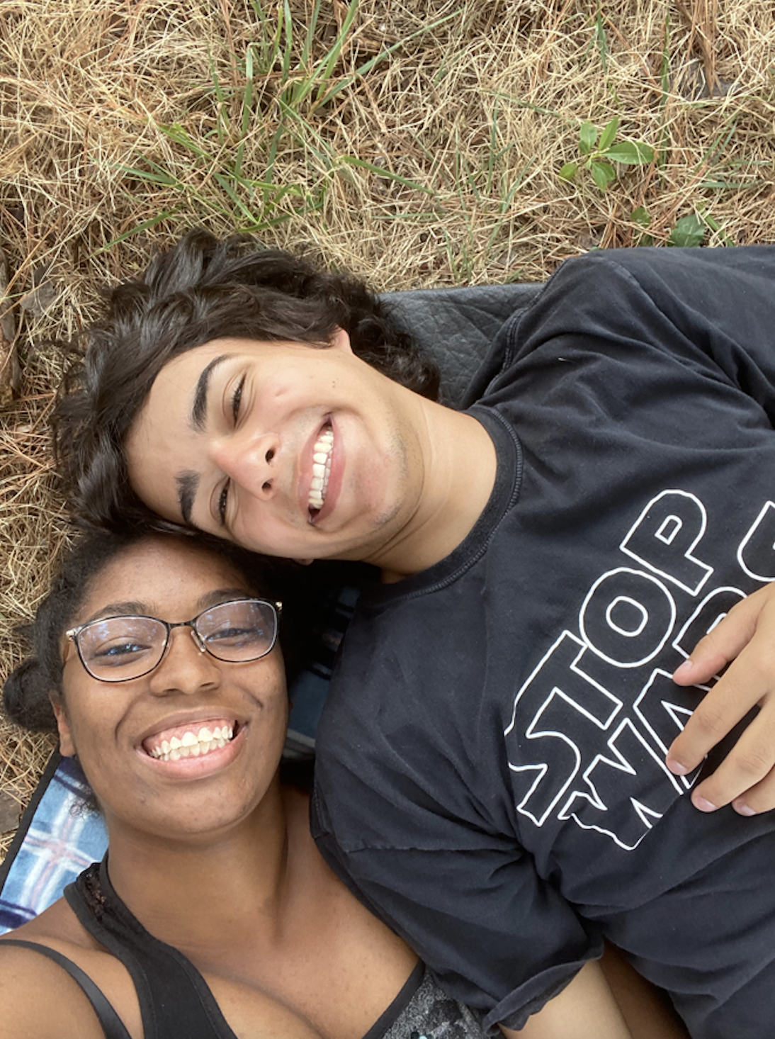 Marcus and I on a picnic in Virginia in Summer 2020.