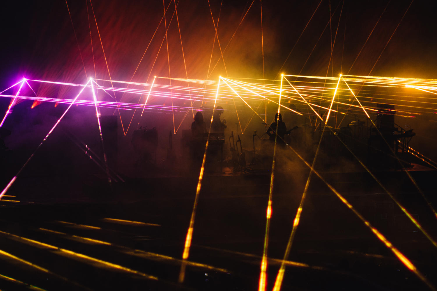 A veritable light show as Tame Impala headlined the Bud Light stage on Friday.